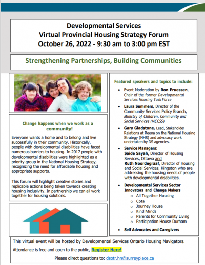 Provincial Housing Forum Oct 2022